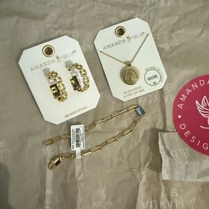 Gold Jewelry Set for Women